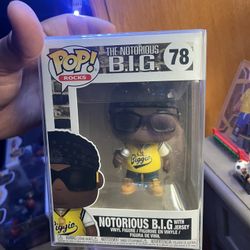 Funko Pop Rocks The Notorious Big 78 Brand New Unopened 