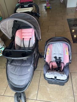 Baby trend stroller and car seat