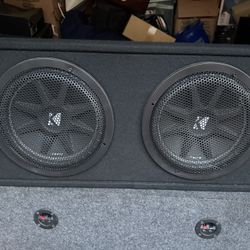 Kicker 12’s And Kicker Amp