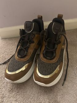 Michael kors Olympia signature logo trainers