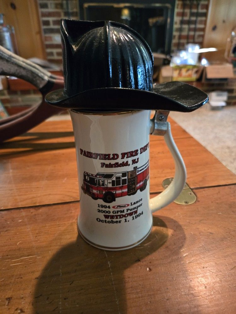 Fairfield Nj Fire Department Beer Stein