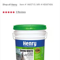 Henry's elastimeric cool coat