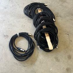 5 XLR Cables