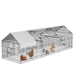 Large Metal Chicken Coop