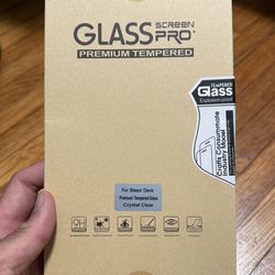 (2 Pack) Steam Deck Screen Protector 9H Hardness Tempered Glass for Steam Deck