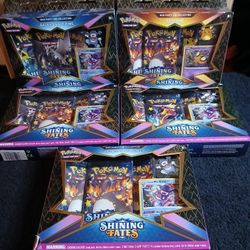 Pokémon Tcg: Shining Fates Mad Party Pin Collection Lot 