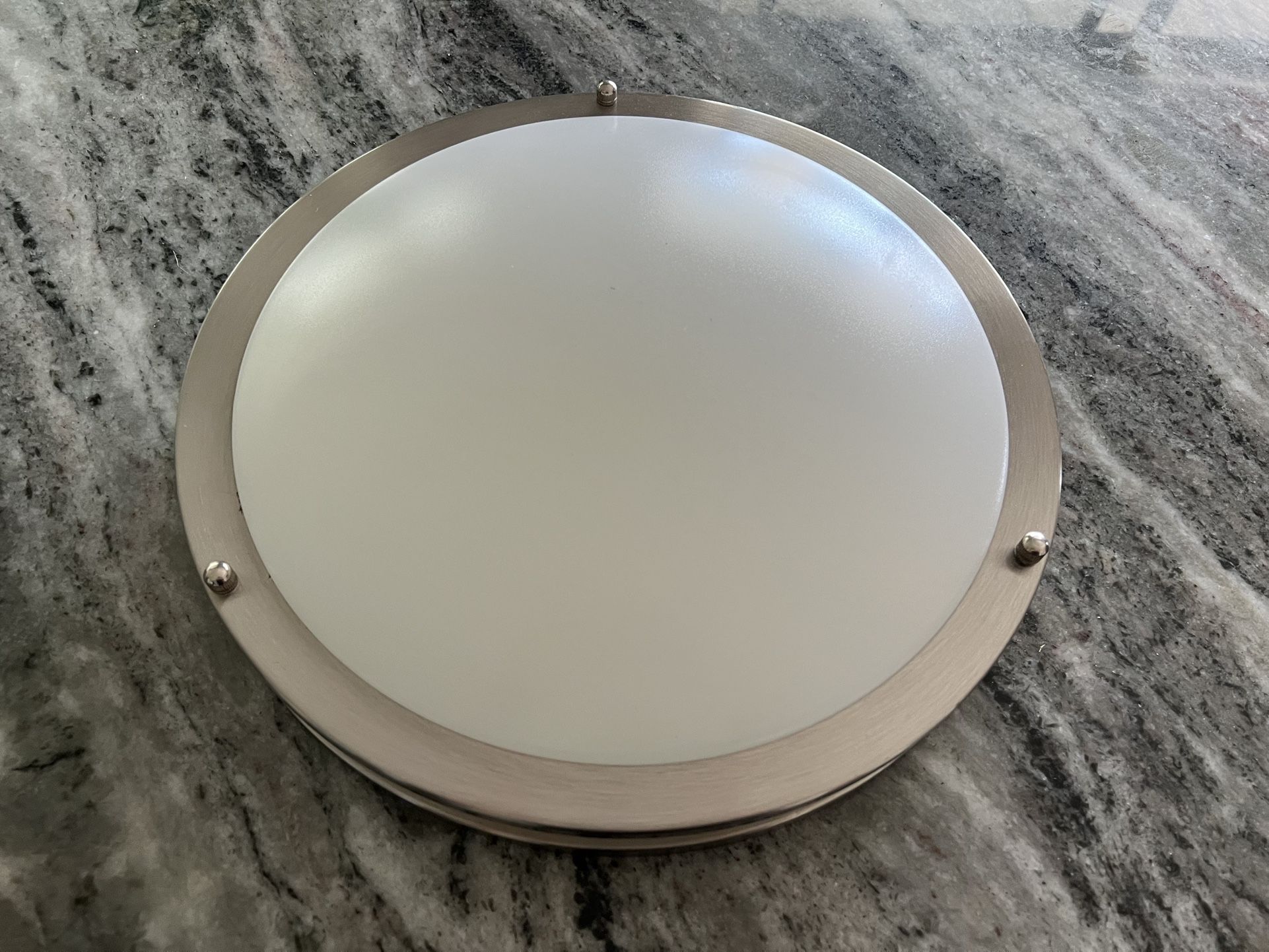 14 inch LED flush mount ceiling light fixture. Luxrite.