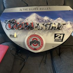 Coors Light OSU Led Sign