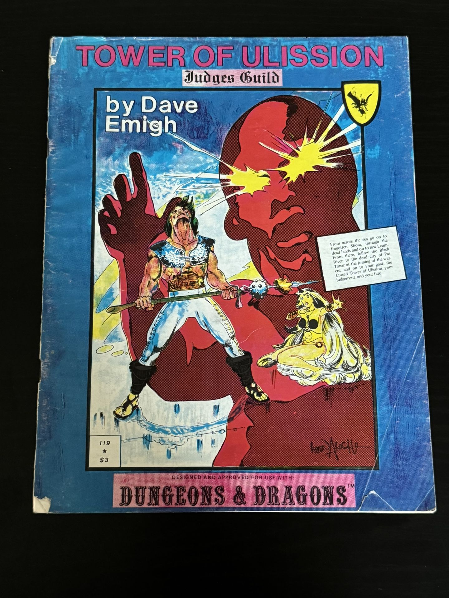 Judges Guild D&D Module Tower of Ulission (1st Ed., 1979) #119