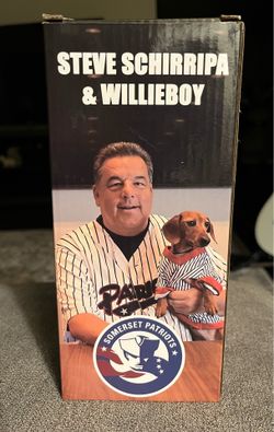 Rare Steve Schirripa & Willieboy Somerset Patriots Bobblehead