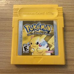 Authentic Pokemon Yellow