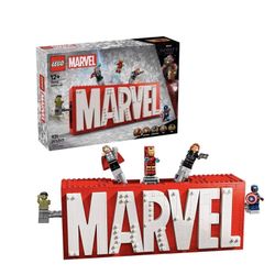 Marvel Logo Lego Set