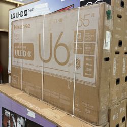 65” HISENSE ULED U6H 4K HDR SMART TV