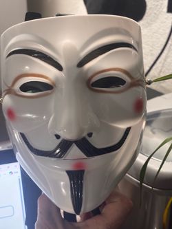Guy Fawkes Anonymous Costume Mask