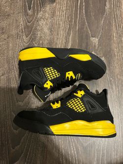 Jordan 4 yellow thunder toddlers (11c)