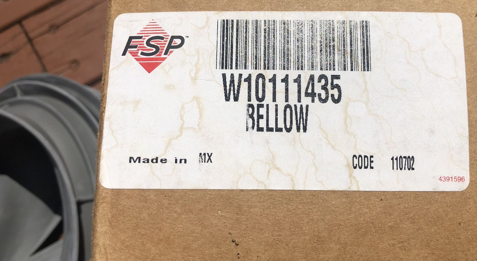 Vertical Washer Door Seal. Brand New. Free