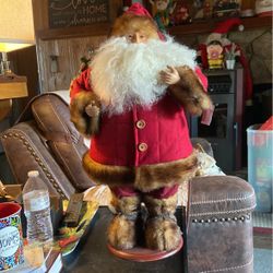 Old Time Santa Claus 25”x16” 