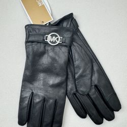 Michael Kors Leather Gloves