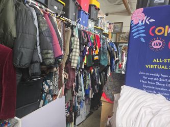 Used /New Clothes  All Sizes  Shirts Dresses Sweaters Coats  Suits  Vintage   Starting At 1 Each