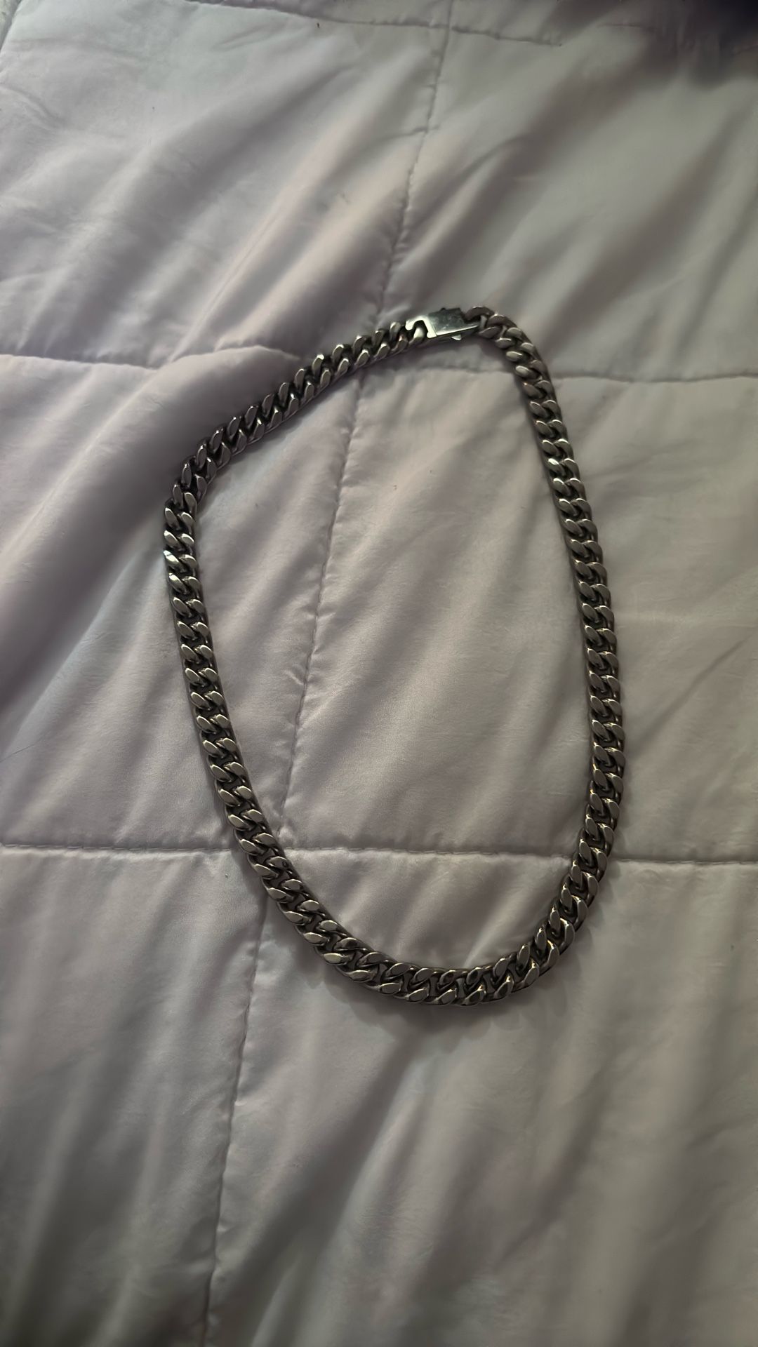 Men’s Stainless Steel Chain Necklace 