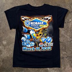 Vintage 2012 Kobalt Tools 400 NASCAR Event T-Shirt