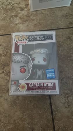 Funko Pop! DC Captain Atom #333 Wondrous Convention 2020 Limited Edition – Mint w/ Protector