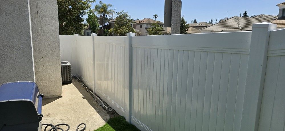 Vinyl Fence