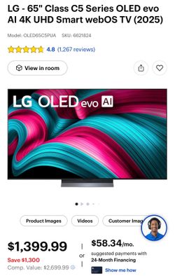 65” LG OLED C5
