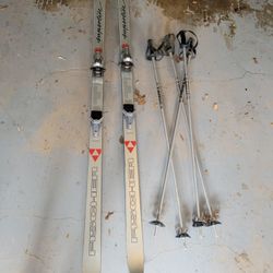 Skis With Extra Poles