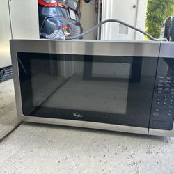 Whirlpool Built-in Microwave Stainless Steel