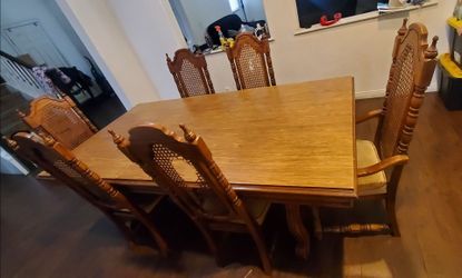 Table and chairs