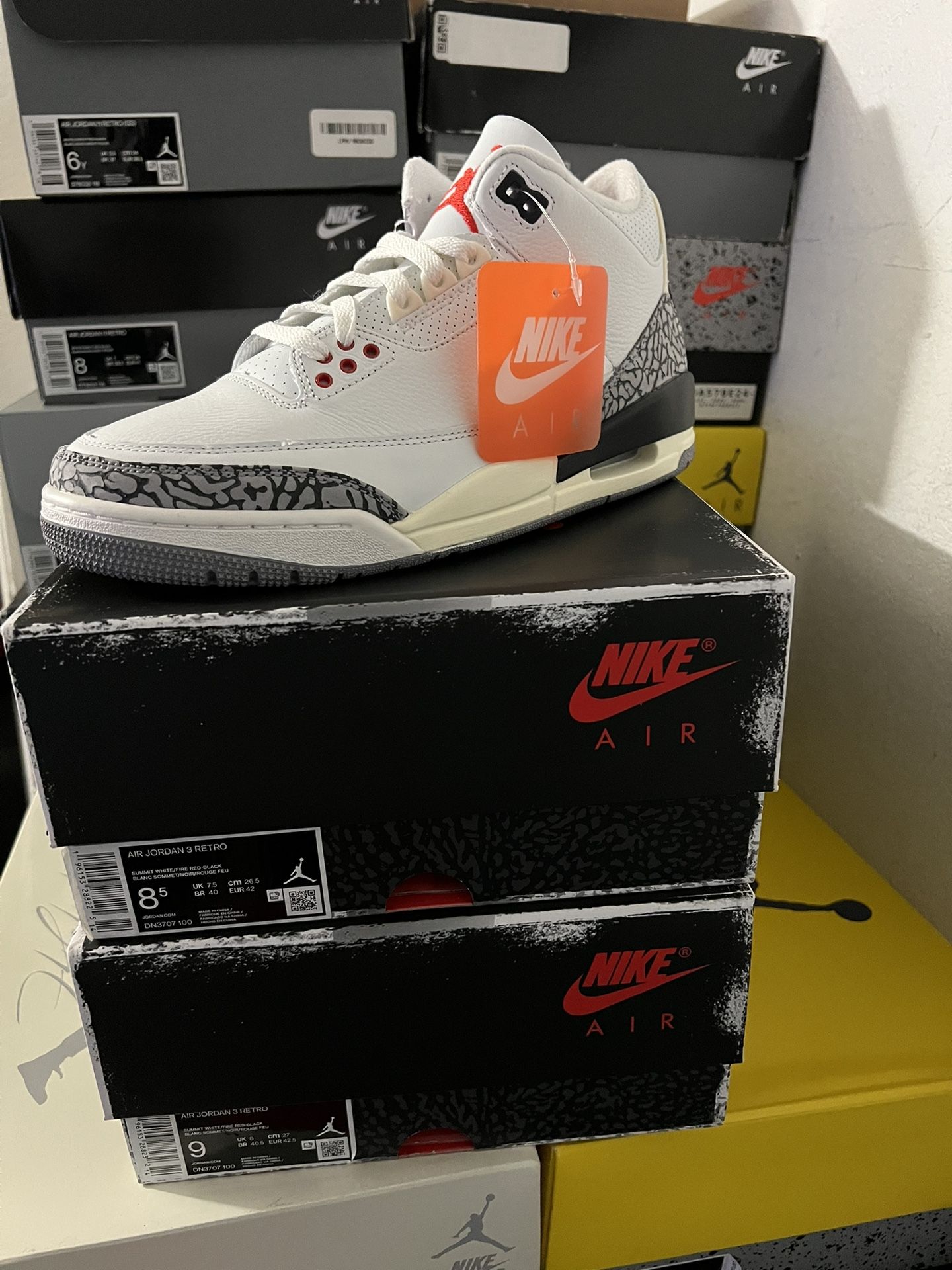 Jordan 3 White Cement Reimagined 