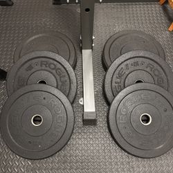 Rogue Mil Spec Weight Bumper Plates
