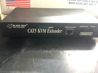 Black Box Cat 5 kvm extender