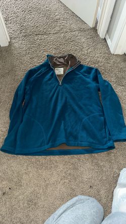 old Navy turquoise Half Zip Up 