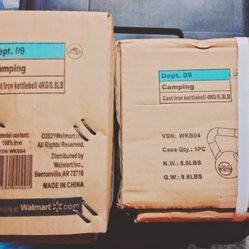 NIB Athletic Works 4kg Kettlebells
