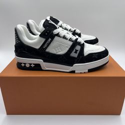 LV White And Black Trainers