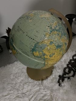 Vintage World Globe 