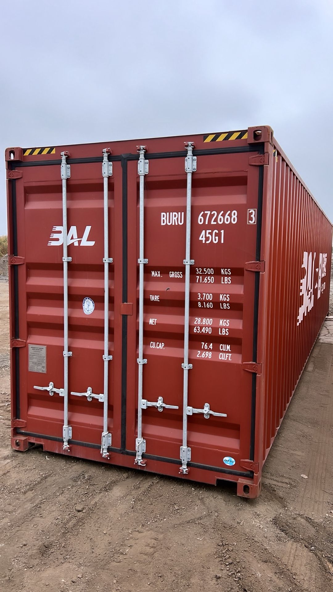 40 FOOT NEW 1-TRIP HC CONTAINER MULTI COLOR STD SHED, STORAGE, SHIPPING, CONEX