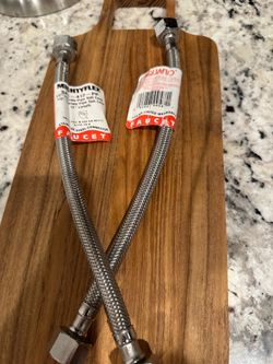 (2) Aqua-Flo Faucet Supply Lines