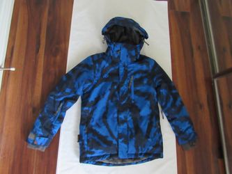 New Boys Youth 8/10 Blue/Black Snowboard Ski Jacket, Turbine