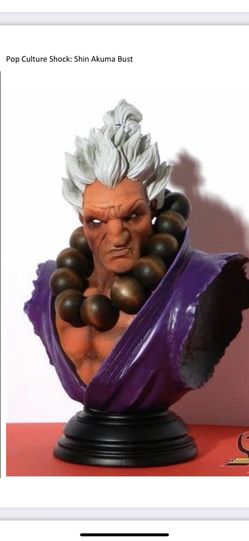 Shin Akuma Bust Pop Culture Shock