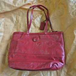 Coach Signature Women Shoulder Bag