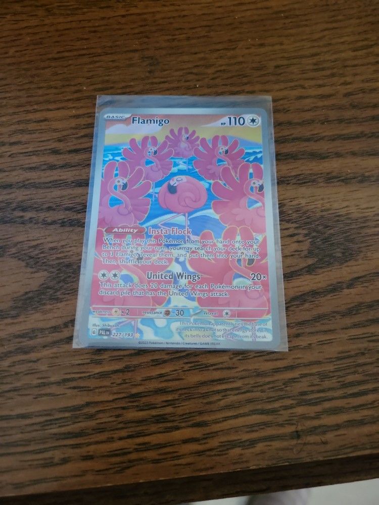 Pokémon Flamigo Paldea Evolved IR