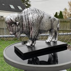 The Silver Buffalo Statue