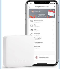 SwitchBot Hub Mini Smart Remote, White