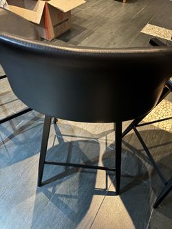 Black Leather Chairs