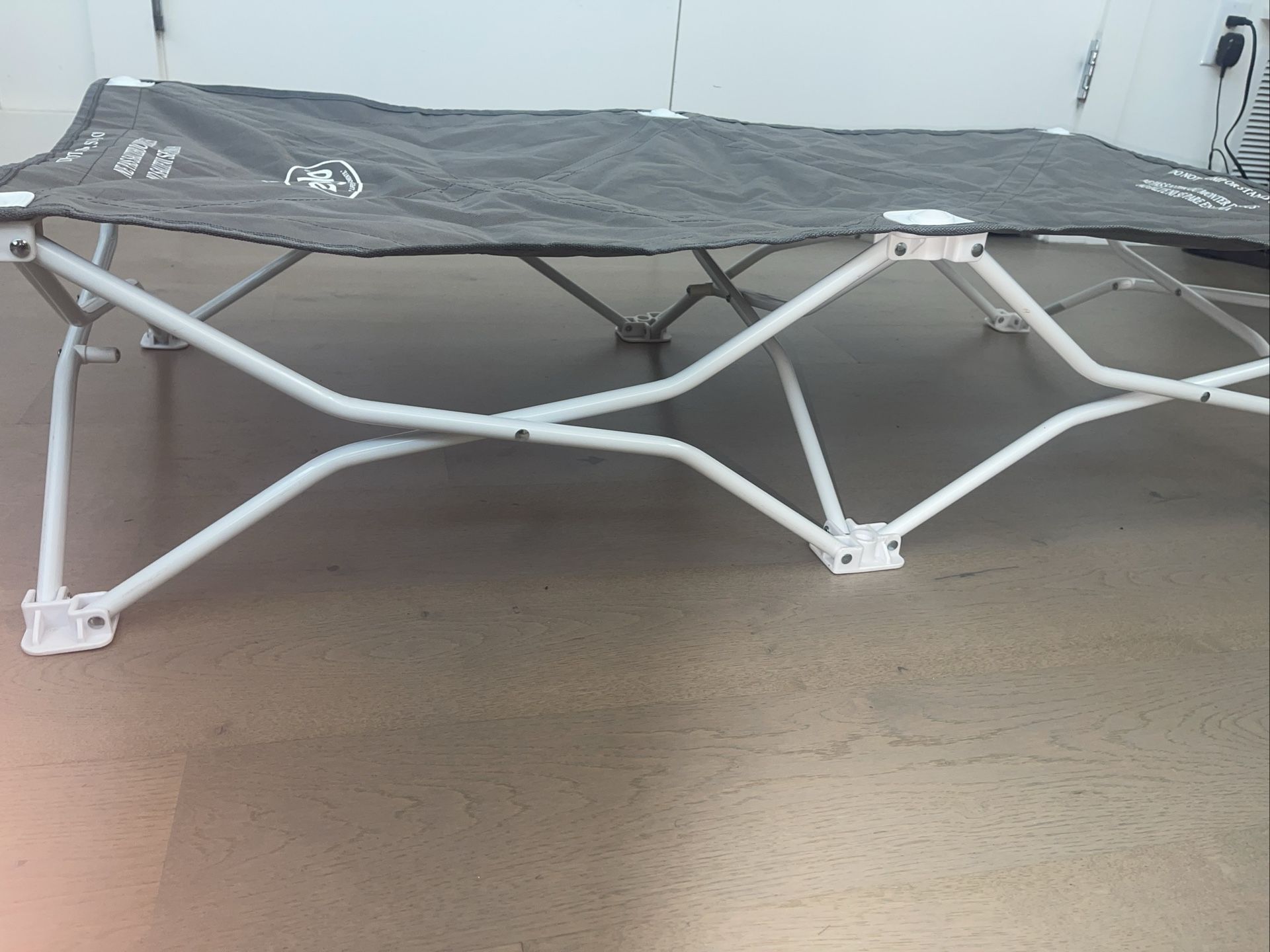Toddler Cot With Sheet And Bag