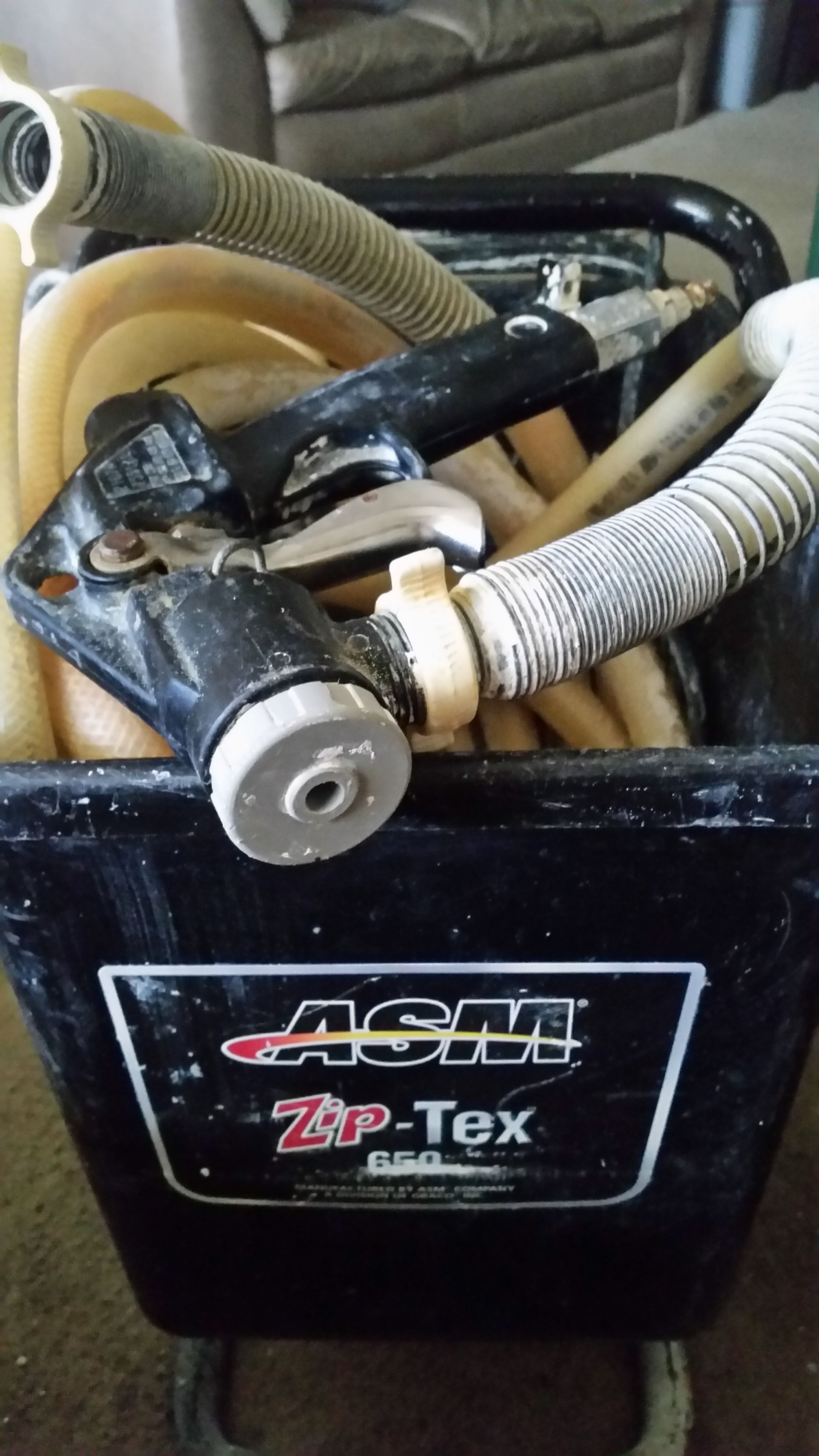 Graco ASM zip-tex 650 drywall texture sprayer and hopper gun