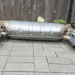 Mk7 Golf R Stock Exhaust